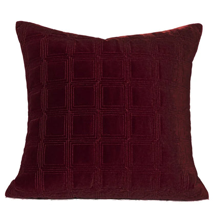 DecorBites™ Luxe Linen Blend Cushion Covers 50x50cm Square Pillow Case Set