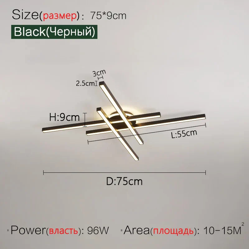 2023 DecorBites™ Nordic LED Ceiling Chandelier for Living, Dining, and Bedroom