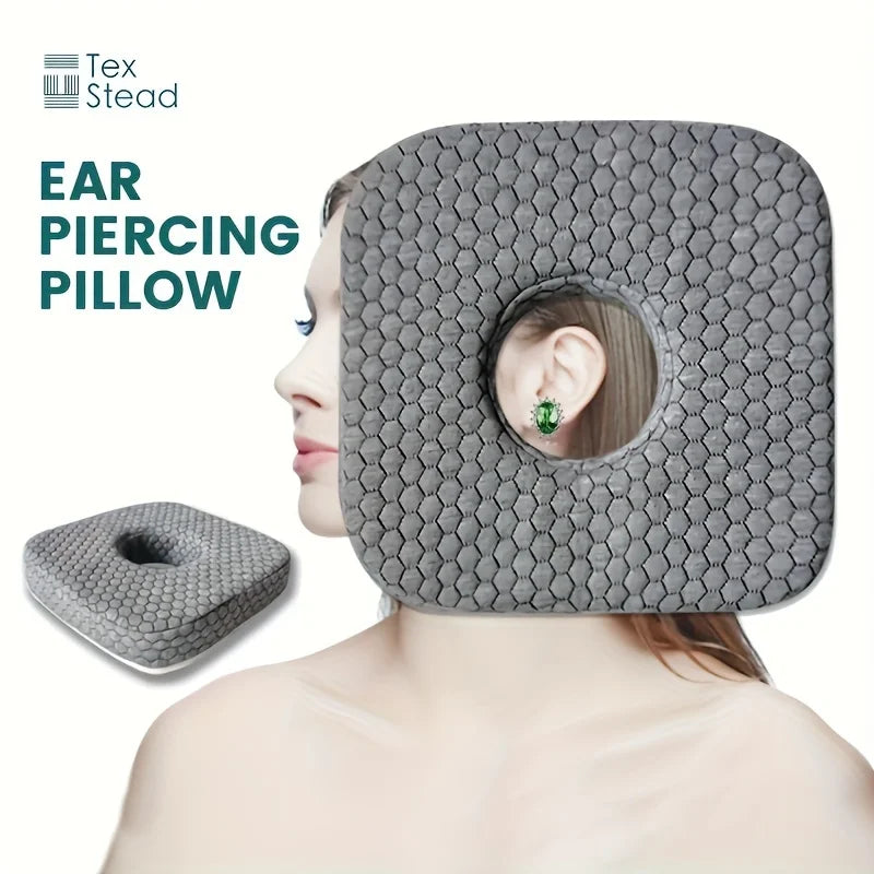 DecorBites™ Comfort Ear Guard Pillow for Side Sleepers with Ear Hole, CNH Relief and Inflammation