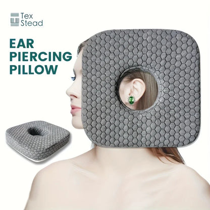 DecorBites™ Comfort Ear Guard Pillow for Side Sleepers with Ear Hole, CNH Relief and Inflammation