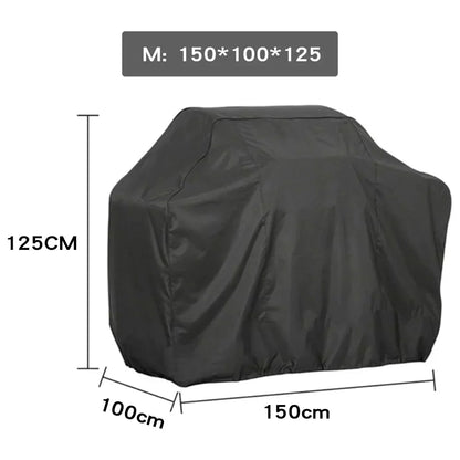 DecorBites™ BBQ Grill Cover: Outdoor Waterproof Protector for Gas Charcoal Electric Barbecues