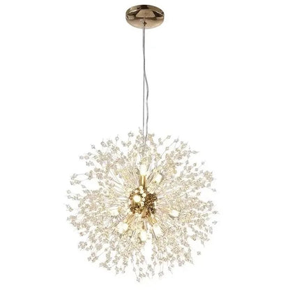 DecorBites™ Crystal Dandelion Pendant Lights for Chic Home Decor