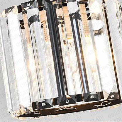 DecorBites™ Crystal Trio Pendant Light for Modern Spaces