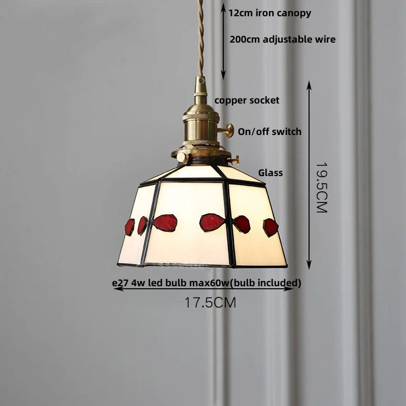 DecorBites™ Clear Glass LED Pendant Lights for Modern Home Decor and Restaurant, 200cm Wire