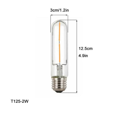 DecorBites™ LED Filament Tubular Edison Bulb 6000K T10 T185 T225 T30 T300 4W 6W 8W