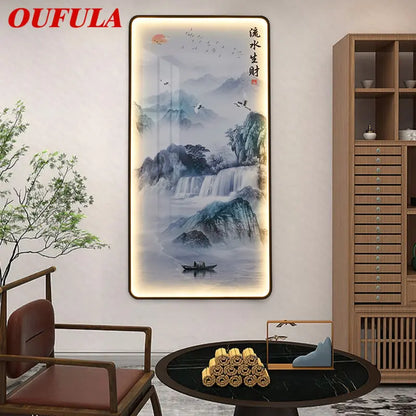 DecorBites™ LED Landscape Wall Sconce for Home Decor