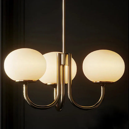 DecorBites™ Cream Pink Bedroom Pendant Light for Cozy Living Spaces