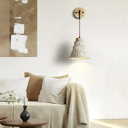 DecorBites™ Cement LED Wall Lamp Sconce Nordic Modern Home Decor for Bedroom Hallway