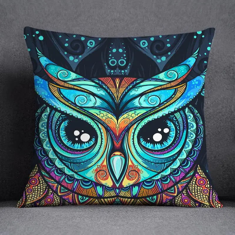 DecorBites™ Animal Pattern Decorative Pillowcase 45x45cm - Modern Design for Home and Car