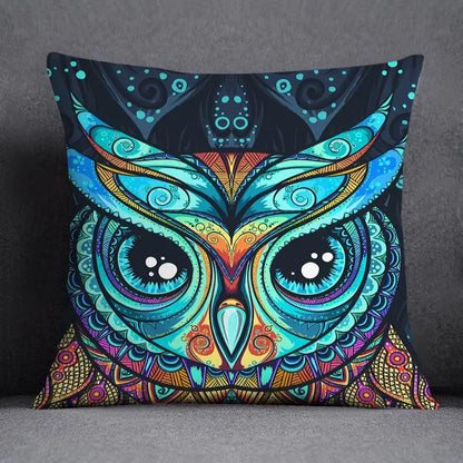 DecorBites™ Animal Pattern Decorative Pillowcase 45x45cm - Modern Design for Home and Car