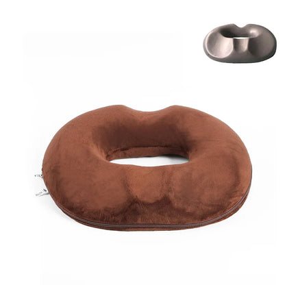 ™ Hemorrhoid Prostate Health Seat Cushion: Removable Bamboo Charcoal Core Butt Cushion