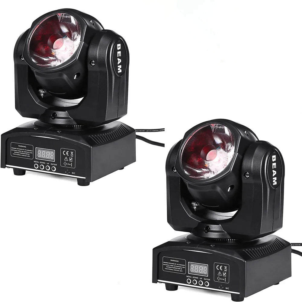 DecorBites™ 65W RGBW Beam LED Moving Head Light for Super Bright Disco Party
