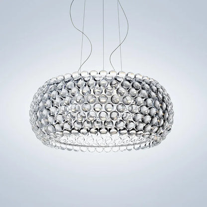 DecorBites™ Caboche LED Chandelier: Artistic Nordic Acrylic Pendant Light for Living Room & Restaurant
