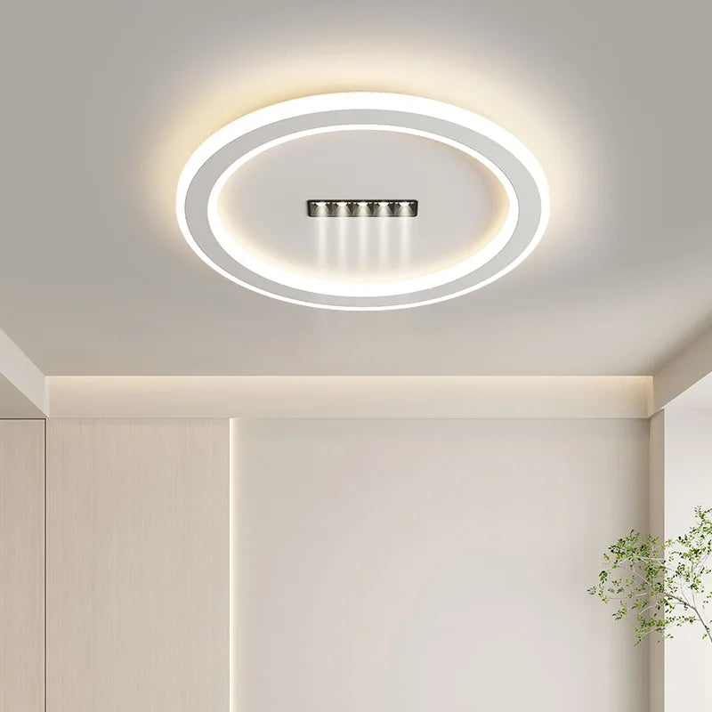 DecorBites™ LED Chandelier Lights Indoor Lighting Room Decor White Black Lamps With Spotlight