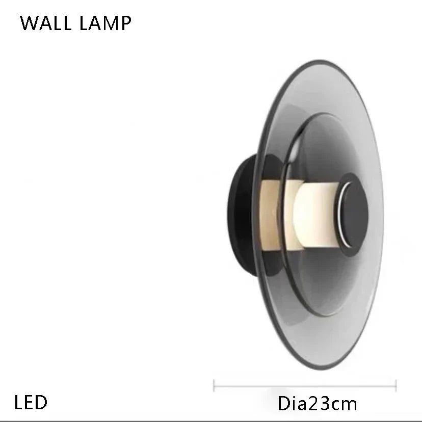 DecorBites™ Gold Chrome Glass Table Decor Lamp for Luxury Living Room, Villa, Store, Cafe