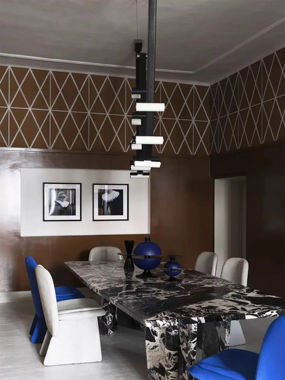 DecorBites™ Black Leather Pendant Light for Dining Room Home Decor