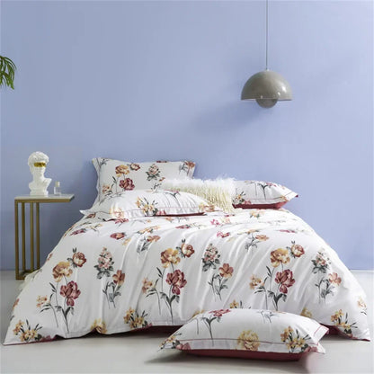 DecorBites™ 600TC Egyptian Cotton Queen King Bedding Set Duvet Cover Bed Linens