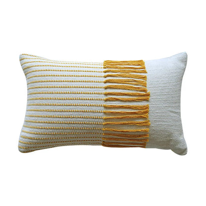 DecorBites™ Boho Moroccan Fringed Pillowcase for Home, Office, Car, Sofa Decoration