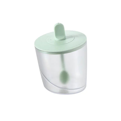 DecorBites™ ABS Spice Jar Set with Spoon for Salt Sugar Pepper Powder