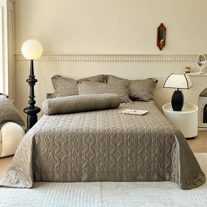 DecorBites™ Eucalyptus Fiber Bedspread for a Cooling, Silky Bed Experience