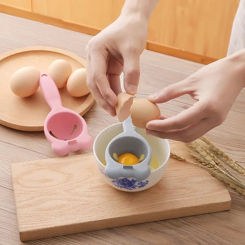 DecorBites™ Boiled Eggs Holder Separator Tool Mini Kitchen Gadgets Food Grade Yolk Filter