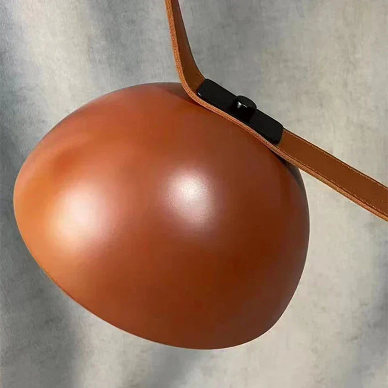 ™ Leather Pendant Light: Modern Nordic DIY Chandelier for Home and Office Decor