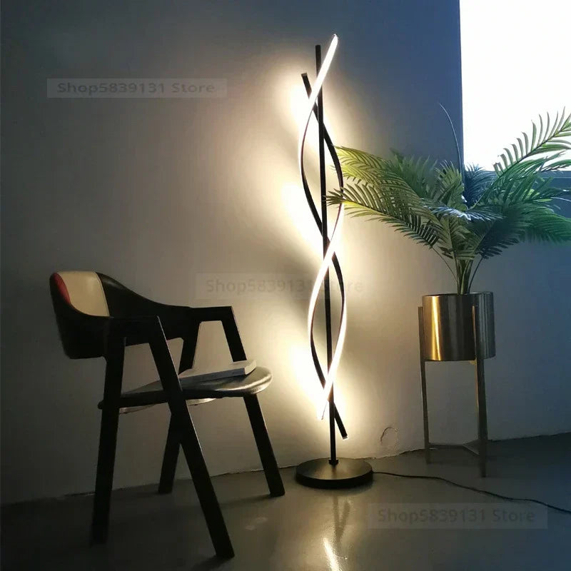 ™ LED Acrylic Art Floor Lamp Modern Home Décor Living Room Bedroom Light