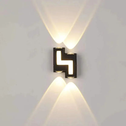 DecorBites™ IP65 LED Wall Lamp for Indoor/Outdoor Waterproof Garden Lighting