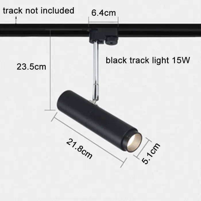 DecorBites™ Adjustable Focus LED Track Lights for Commercial Spaces