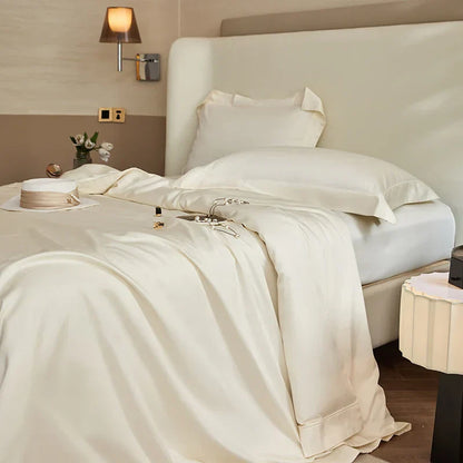 DecorBites™ 1400TC Pima Cotton Cozy Bedding Set: Soft, Breathable, Queen King Size Duvet Cover, Sheet, Pillowcases