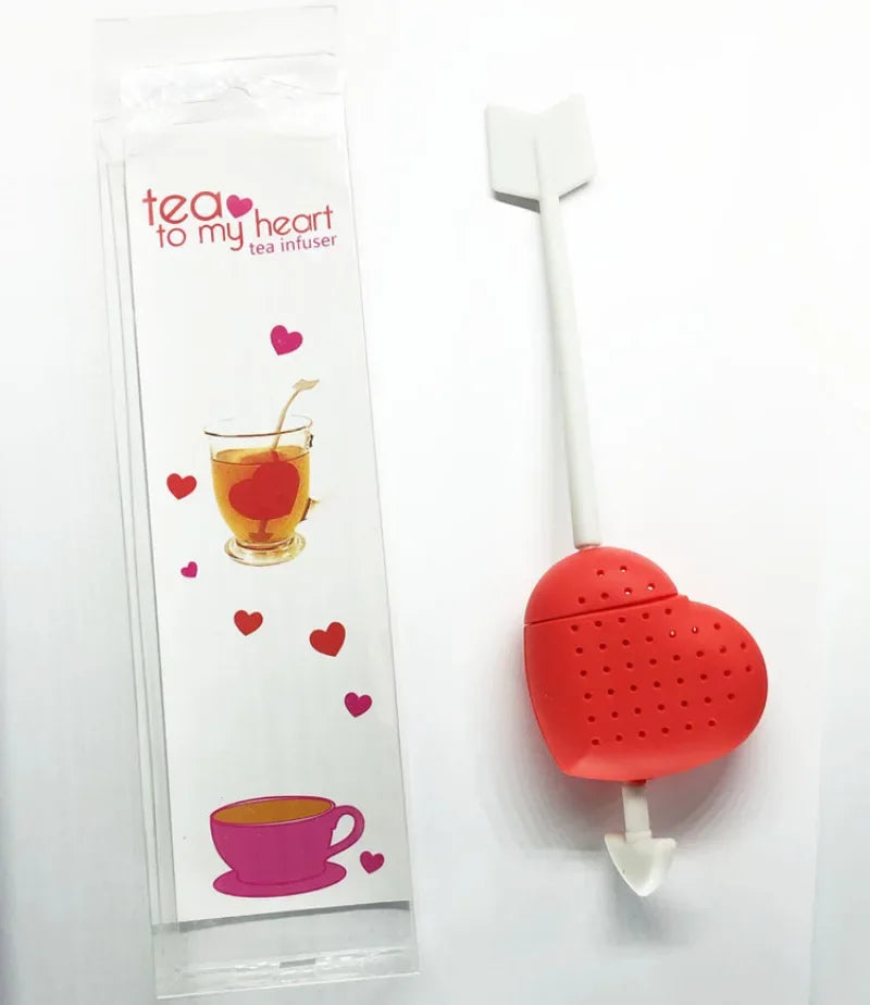 ™ Heart Tea Infuser, Teapot Accessories, Non-toxic Food Grade Plastic