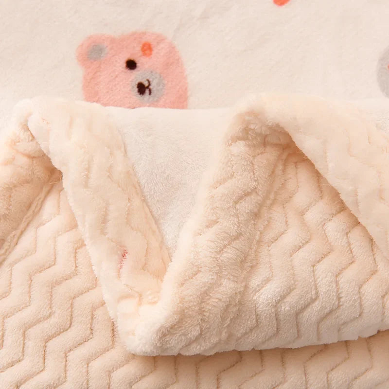 DecorBites™ Beibei Velvet Warmth Blanket | Soft & Cozy Winter Bed Blanket