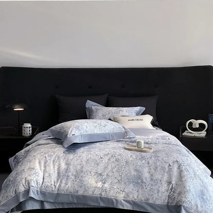 DecorBites™ Egyptian Cotton Bedding Sets Queen King Ru Size Bed Linens
