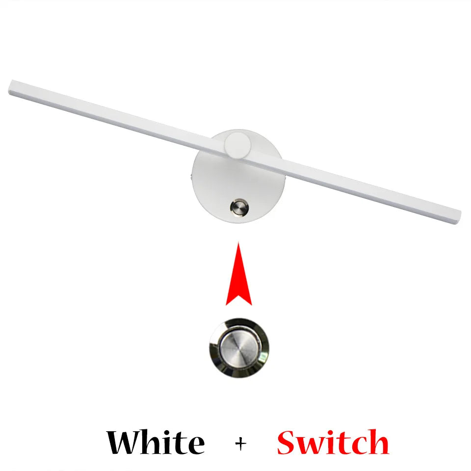 ™ Linear LED Vanity Wall Lamp 41CM with Switch & 300° Rotation