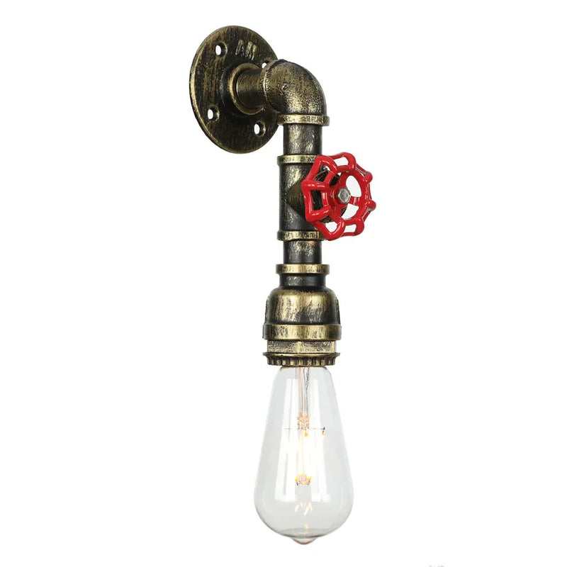 DecorBites™ Industrial Iron Wall Lamp Vintage Loft Light E27 LED Wall Lights