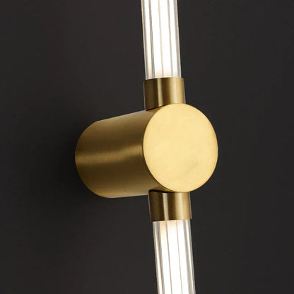 DecorBites™ Gold Geometric Lines Wall Lamps for Modern Luxury Home Decor
