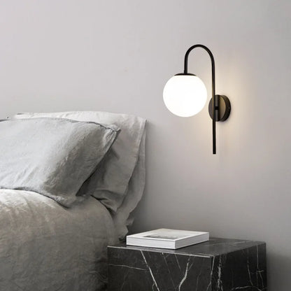 DecorBites™ Glass Ball LED Wall Light for Living Room Bedroom Staircase Corridor