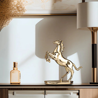 DecorBites™ Lucky Horse Resin Home Decoration Sculpture