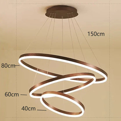 DecorBites™ Crystal Chandelier Stair Pendant Lamp Living Room Pendant Lights Interior Lighting
