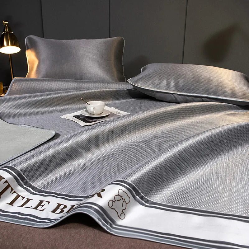 DecorBites™ Carbon Light Cooling Mat & Pillowcase Set for Naked Summer Sleep