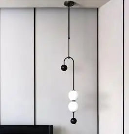 DecorBites™ Black Gold Chandelier Pendant Nordic Modern Lamp