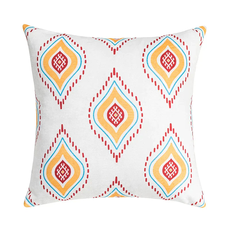DecorBites™ Abstract Geometric Printed Cushion Cover 45x45cm for Home Decor