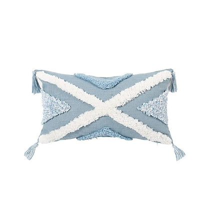 DecorBites™ Geometric Tassel Tufted Pillow Covers for Home Decoration
