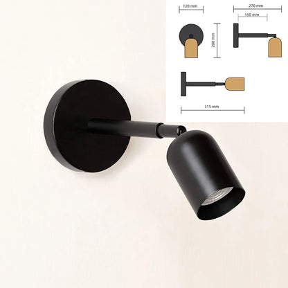 DecorBites™ Adjustable GU10 LED Wall Sconce Modern Wall Light for Living Room & Bedroom