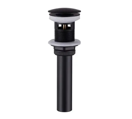 DecorBites™ Black/Gold Basin Faucet Modern Bathroom Mixer Tap, Single Handle Waterfall Hot Cold