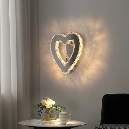 DecorBites™ Crystal LED Wall Light Modern Indoor Lighting for Living Room & Aisle
