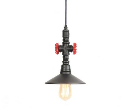 DecorBites™ Industrial Retro Loft Pipe Iron Pendant Lamp for Dining Bar Restaurant Club