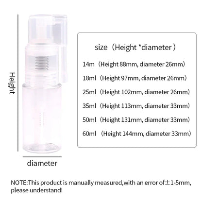 DecorBites™ Glitter Powder Spray Bottle Duster Cake Decorating Tool Baking Portable