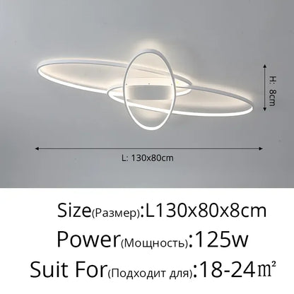 DecorBites™ Elegant Ceiling Chandeliers, Dimmable with Remote Control