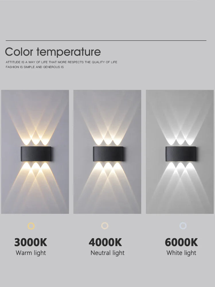 DecorBites™ LED Modern Minimalist Wall Lamp for Bedroom, Living Room, Aisle